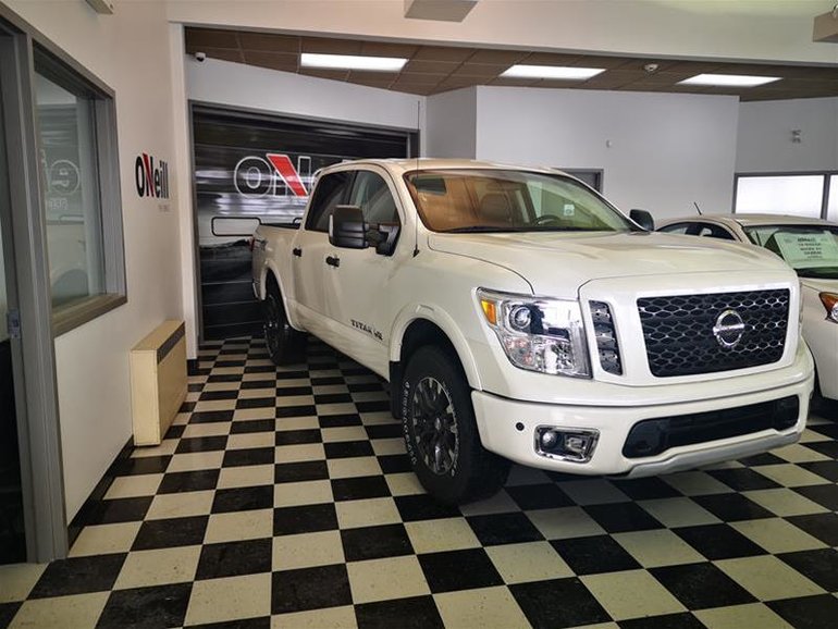 Corner Brook Nissan | Used 2018 Nissan Titan Crew Cab PRO ...