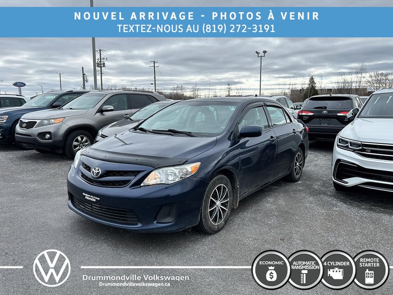 Toyota Corolla CE + CLIMATISATION + SIEGES CHAUFFANTS + 2013