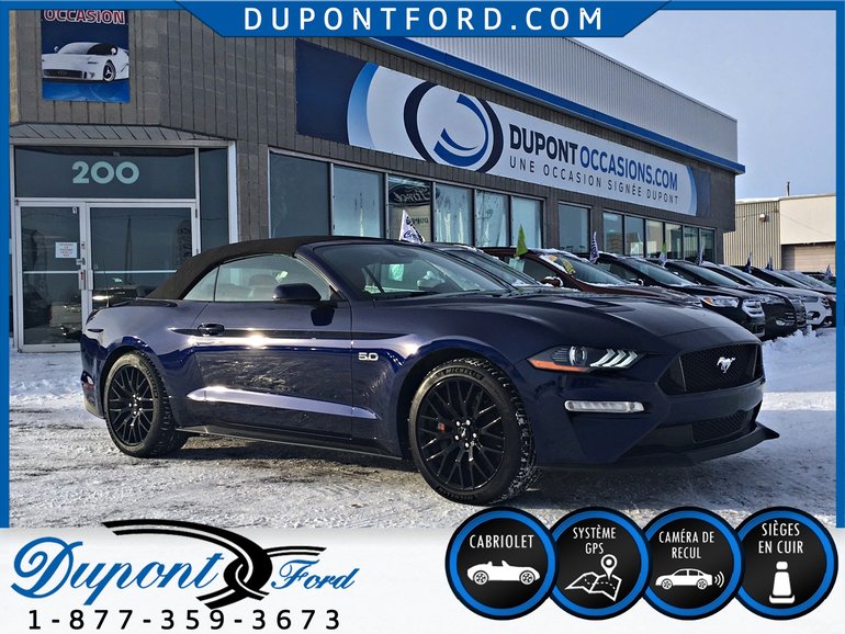 Used 2018 Ford Mustang Convertible Gt Premium éligible Aux