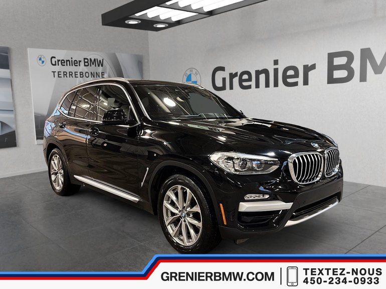 2019 BMW X3 XDrive30i, Premium Package, Panoramic Sunroof