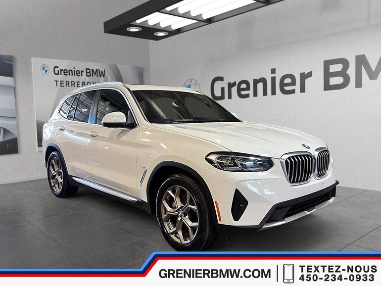 2022 BMW X3 XDrive30i, Premium Essential, CPO Certified
