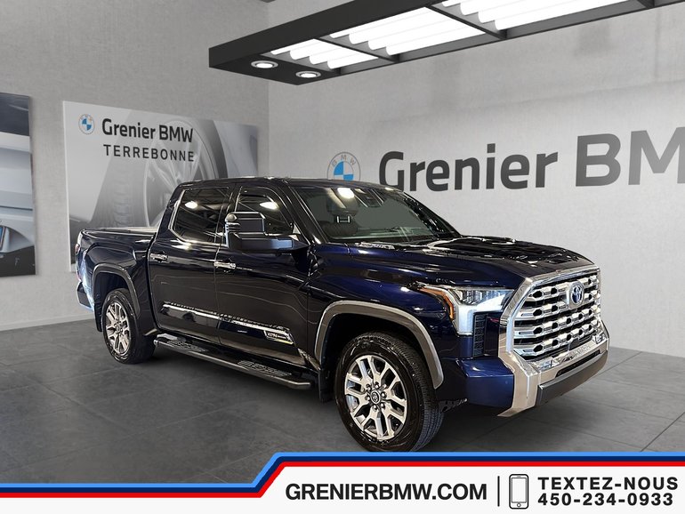2022 Toyota TUNDRA HYBRID CrewMax Platinum, 1794 Edition, 31 632km !