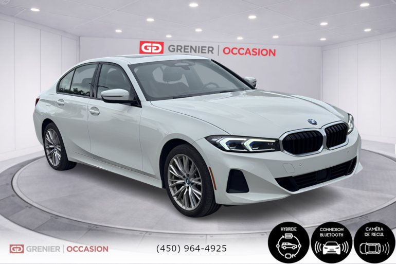 2024 BMW 3 Series 330e xDrive Cuir Toit Ouvrant Bas Kilométrage