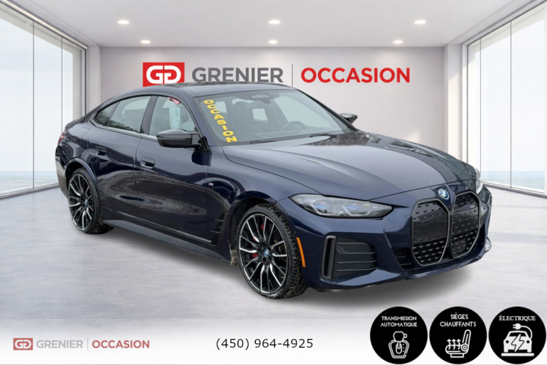 BMW i4 M50 AWD Cuir Toit Ouvrant 2023