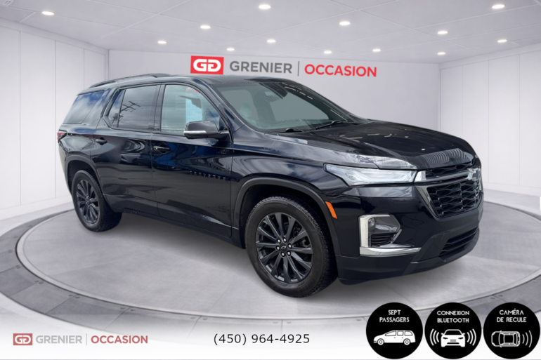 Chevrolet Traverse RS Cuir Toit Panoramique AWD 2023