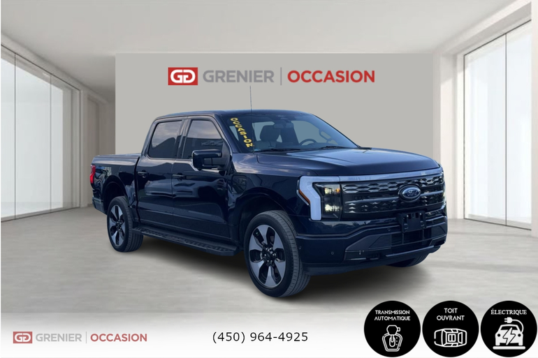 Ford F-150 Lightning PLATINUM Long Range Mag 22 Pouces 2022