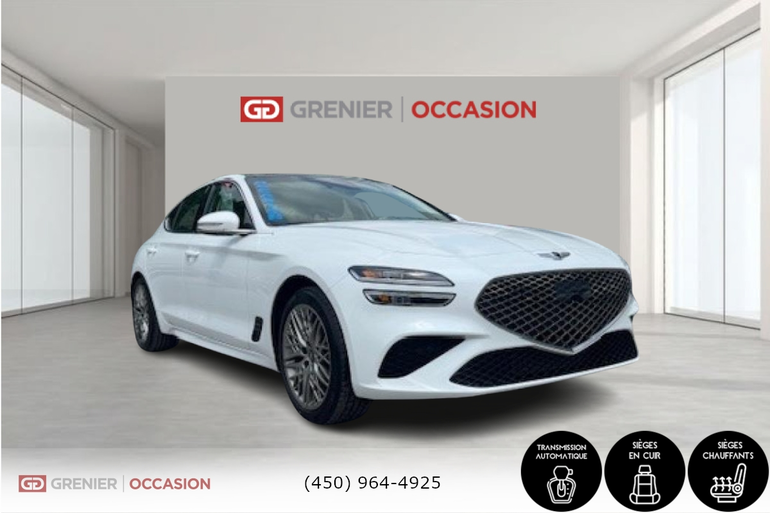 GENESIS G70 2.0T Advanced Cuir Toit Ouvrant 2023
