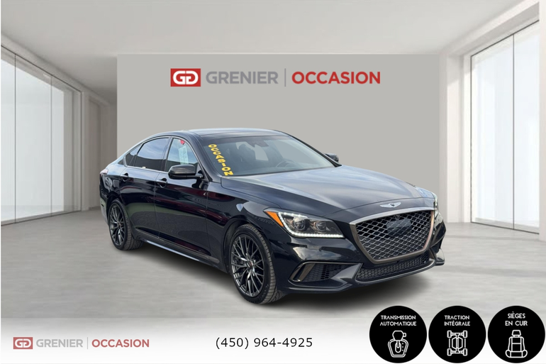 GENESIS G80 3.3T Sport AWD Cuir 3.3T 2020