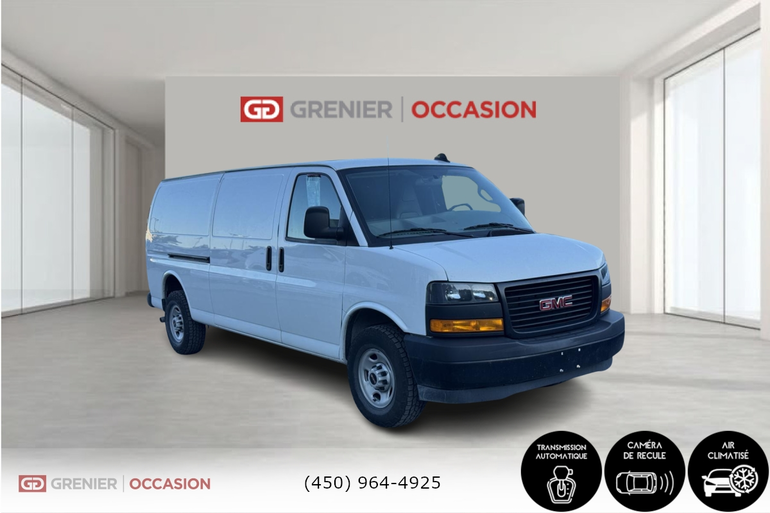 GMC Savana Cargo Van 2500 Àllongé Caméra De Recul 2024