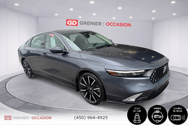 2024 Honda Accord Hybrid Touring Cuir  Toit Ouvrant