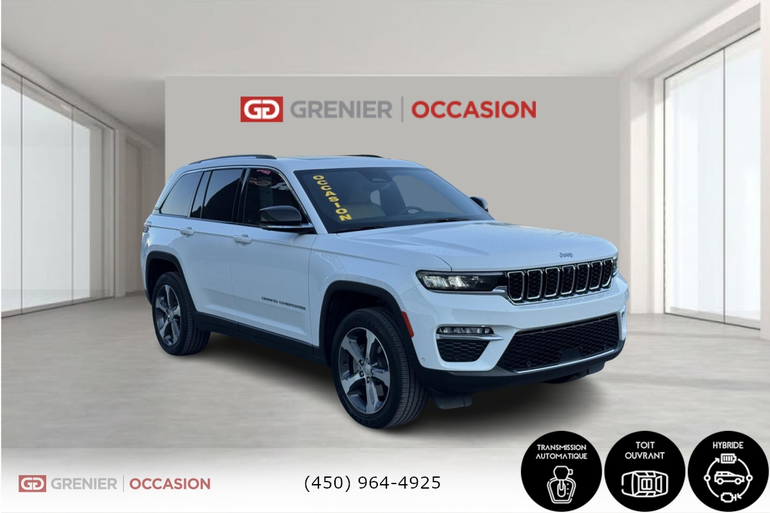 2022 Jeep Grand Cherokee 4xe Limited 4XE Cuir Toit Panoramique