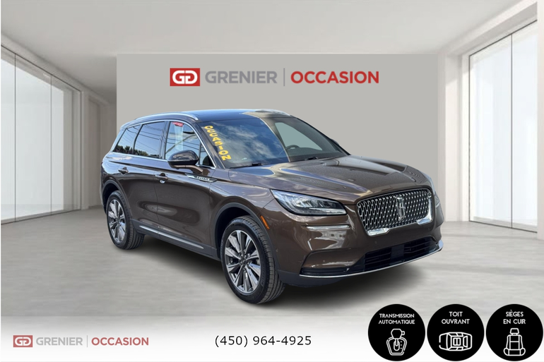 Lincoln CORSAIR Reserve Utility AWD Cuir Siège Chauffant 2022
