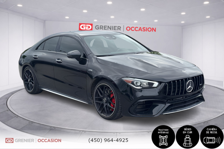 2020 Mercedes-Benz CLA AMG CLA 45 Intérieur Rouge Bas Kilométrage
