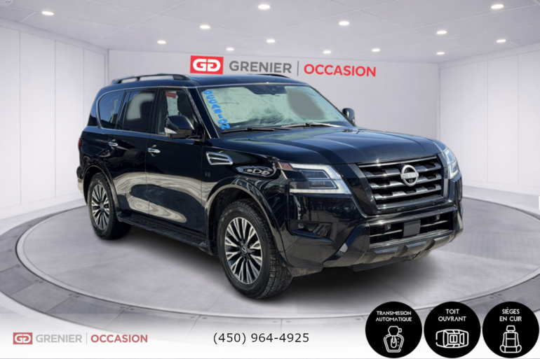 Nissan Armada SL Cuir Toit Ouvrant Navigation 2022