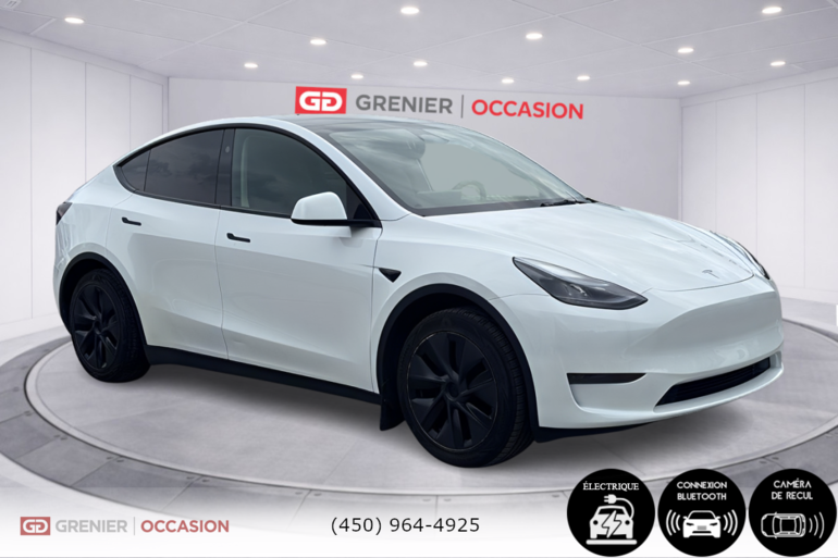 2024 Tesla Model Y Cuir Toit Vitré Bas Kilométrage