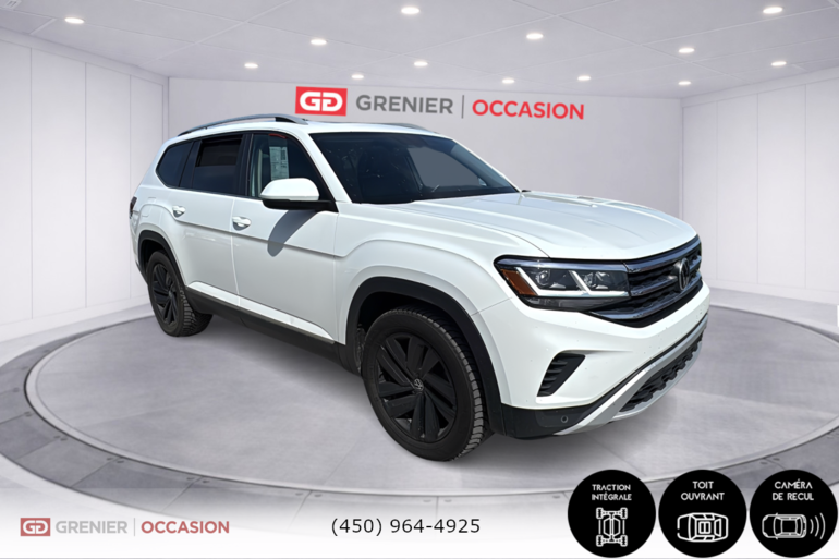 2021 Volkswagen Atlas Highline Cuir Toit Panoramique