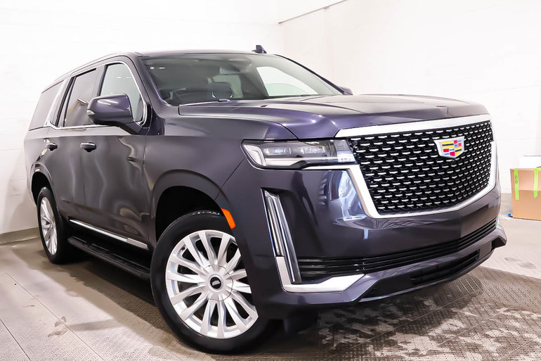 2024 Cadillac Escalade 4RM LUXURY + V8 6.2L + CUIR + TOIT OUVRANT PANO