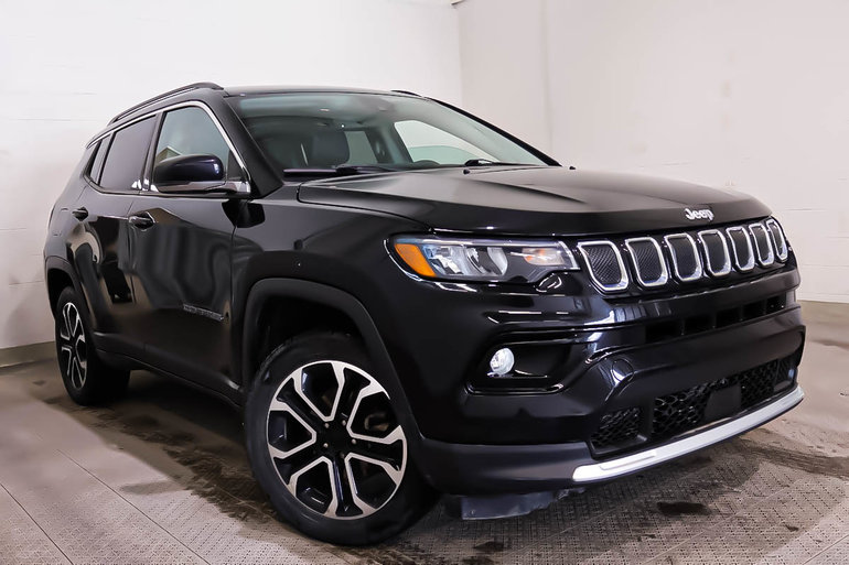 Jeep Compass LIMITED + 4X4 + CUIR + TOIT OUVRANT PANO 2022