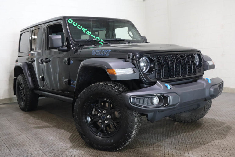 2024 Jeep Wrangler 4xe 4 PORTES SPORT + 4X4 + TOIT RIGIDE