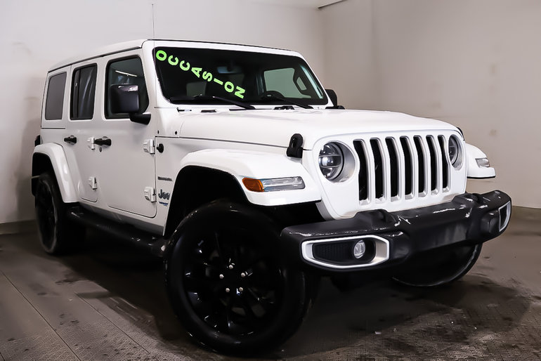 Jeep Wrangler UNLIMITED SAHARA 4XE + 4X4 + PHEV + SKY ONE-TOUCH 2021