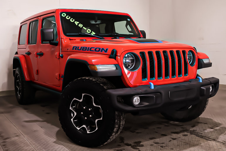 2022 Jeep Wrangler UNLIMITED 4XE + RUBICON +  SKY ONE-TOUCH