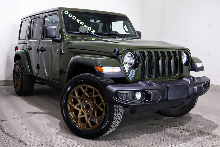 2023 Jeep Wrangler 4 PORTES SAHARA ALTITUDE + 4X4 + V6 3.6L