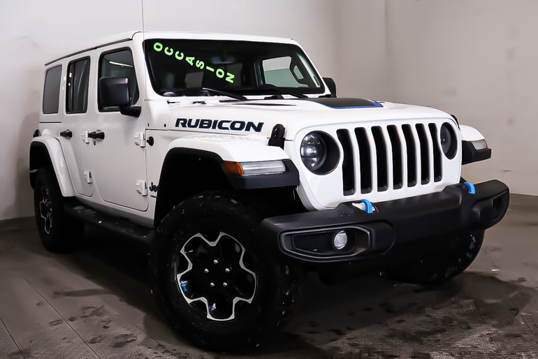 Jeep Wrangler 4XE + PHEV + 4X4 + RUBICON + TOIT RIGIDE 2023