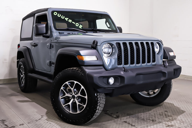 Jeep Wrangler SPORT S + 4X4 + ENSEMBLE COMMODITES 2024
