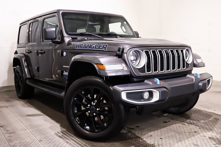 2024 Jeep Wrangler 4 PORTES SAHARA 4XE + 4X4 + PHEV