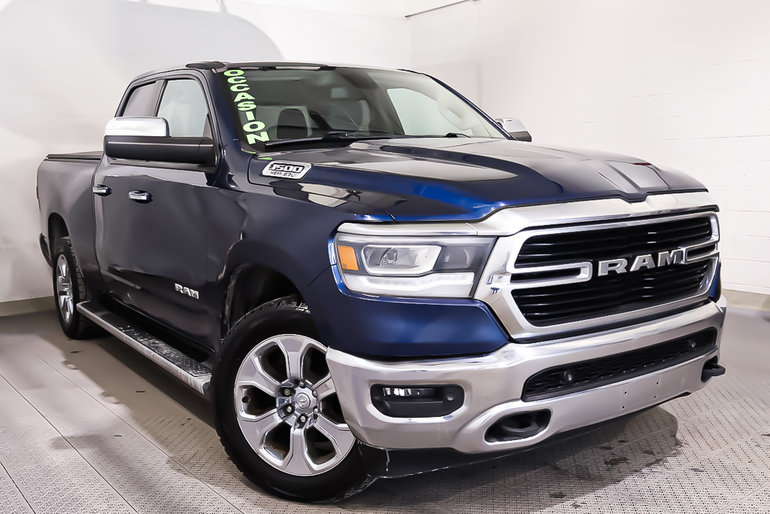 2019 Ram 1500 BIG HORN + 4X4 + V8 + QUAD CAB + BOITE 6 PIEDS