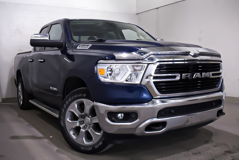 2019 Ram 1500 BIG HORN + 4X4 + QUAD CAB + V6 3.6L + 6 PASSAGERS