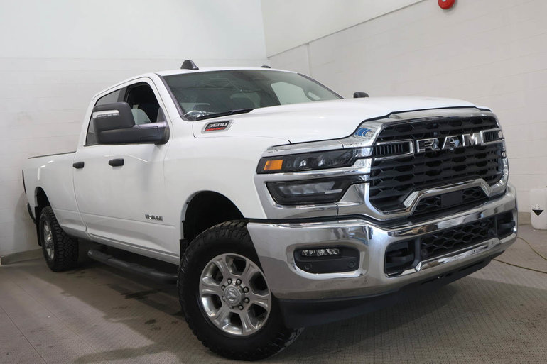 2026 Ram 3500 BIG HORN + 4X4 + CREW CAB + DIESEL + BOITE 8 PIEDS