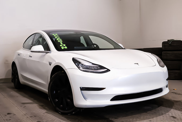 Tesla MODEL 3 SR PLUS + CUIR + TOIT DE VERRE PANO 2020