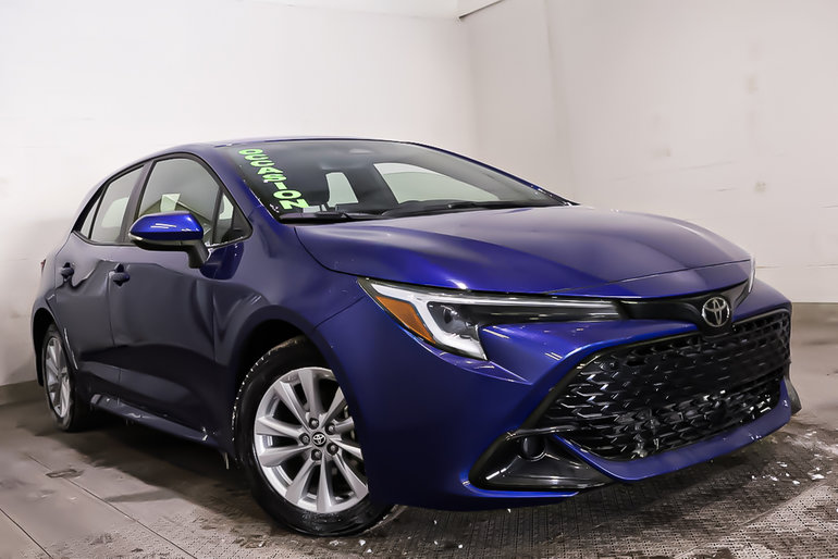 2025 Toyota Corolla HATCHBACK SE PLUS + SIEGES CHAUFFANTS + CARPLAY