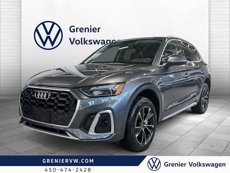 Audi Q5 Progressiv, S-Line, Cuir, Toit, Quattro 2021