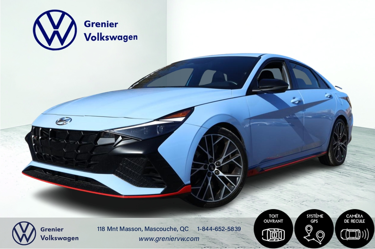 Hyundai Elantra N 278hp, Toit, Carplay, Audio Bose 2023