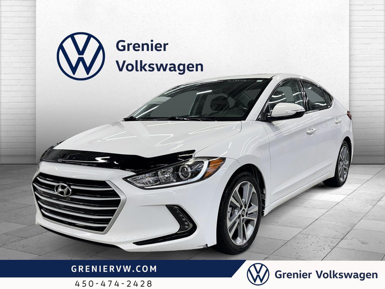 Hyundai Elantra GLS, Toit, Siege Chauffant, Clim 2 Zones, Camera 2017