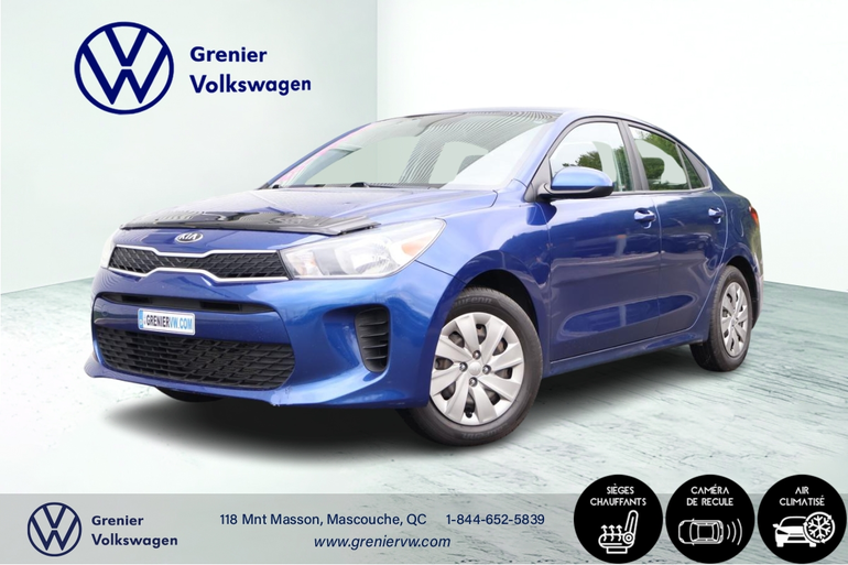 2018 Kia Rio LX+, Caméra, Bluetooth, Banc chauffants