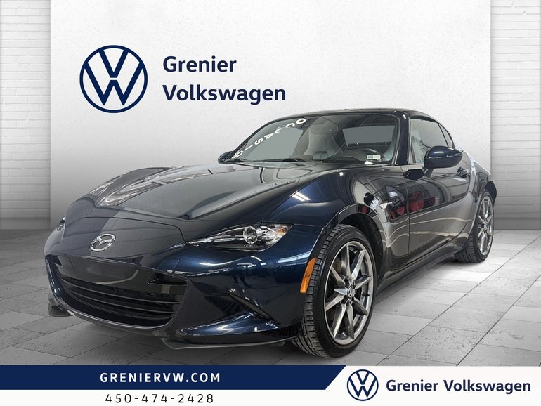 Mazda MX-5 RF GT, Cuir, Carplay, Caméra, Bas Km 2023
