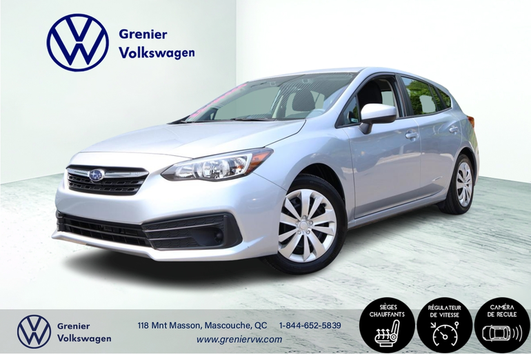 2020 Subaru Impreza Convenience, 1 Proprio, Seulement 18000km