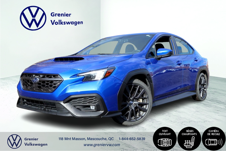 Subaru WRX Sport,Awd,Jamais accidente.1 proprio 2023