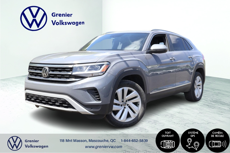 2021 Volkswagen Atlas Cross Sport Highline, Jamais Accidenté, Toit, Cuir, Carplay