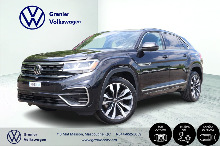 Volkswagen *ATLAS CROSS SPORT Execline, Jamais Accidenté, Cuir, Toit, Siège vent 2022