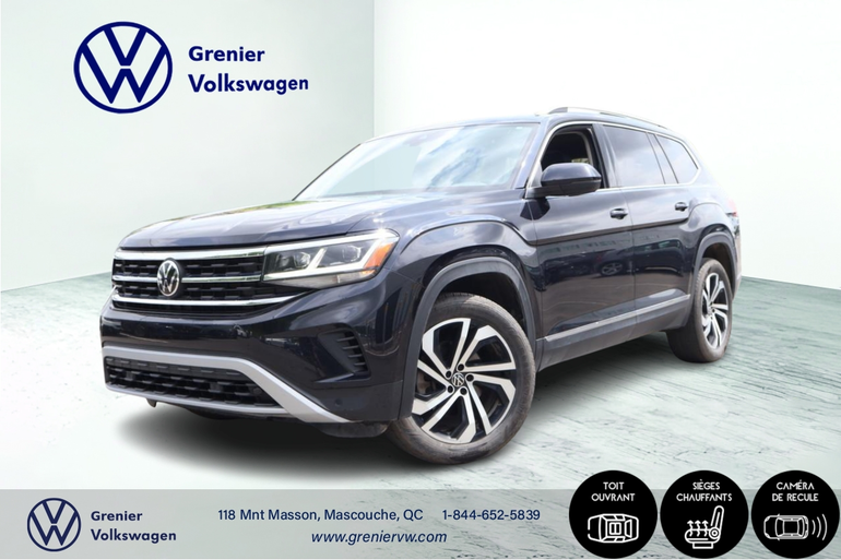 2023 Volkswagen Atlas Highline, V6, Cuir, Toit, Carplay