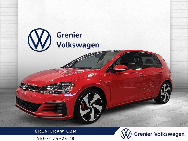 2018 Volkswagen Golf GTI Autobahn, Cuir, Toit, DSG, Fender