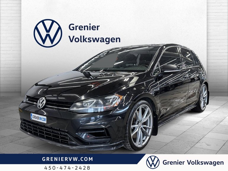 2019 Volkswagen Golf R Manuel, Cuir, Siege Chauffant, Carplay,