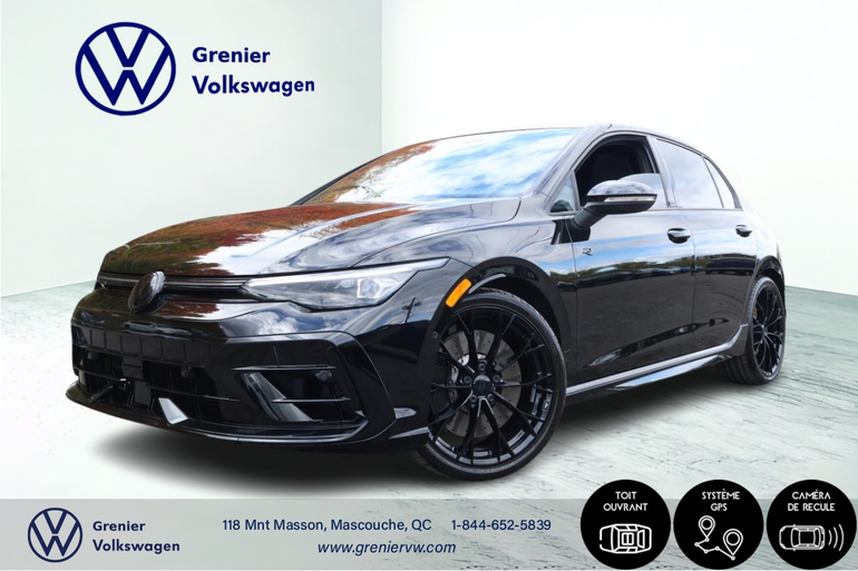 Volkswagen Golf R Black Edition, Akrapovic, Toit, DSG, 4Motion 2025