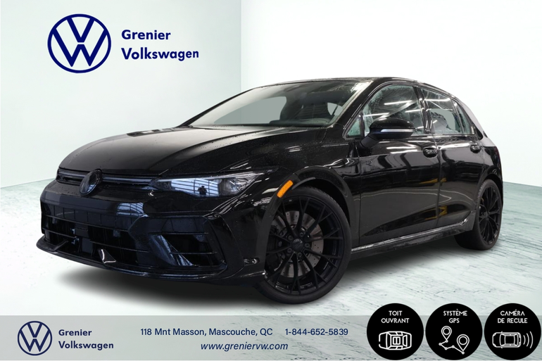 Volkswagen Golf R Black Edition, AWD, Akrapovic, Toit 2025
