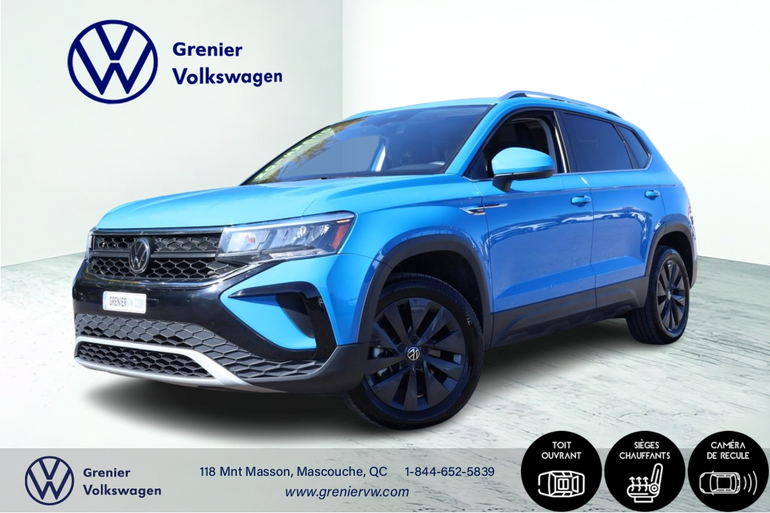 Volkswagen Taos Comfortline, Toit, Carplay, Caméra 2023
