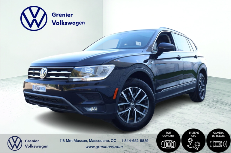 Volkswagen Tiguan Comfortline, Cuir, Toit, Carplay, 4Motion 2021